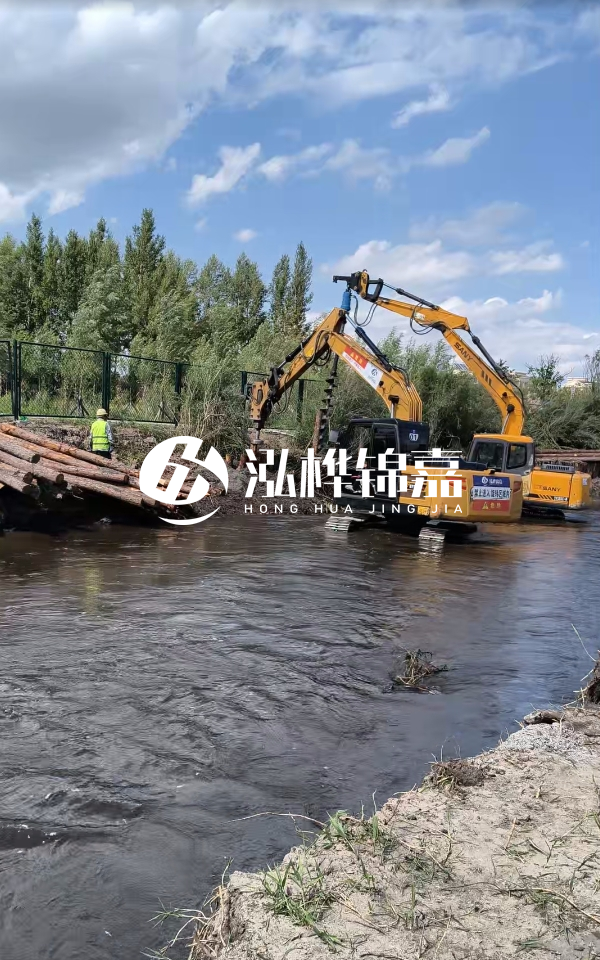 山西打松木樁專業(yè)施工隊-松木樁施工多少錢一根？