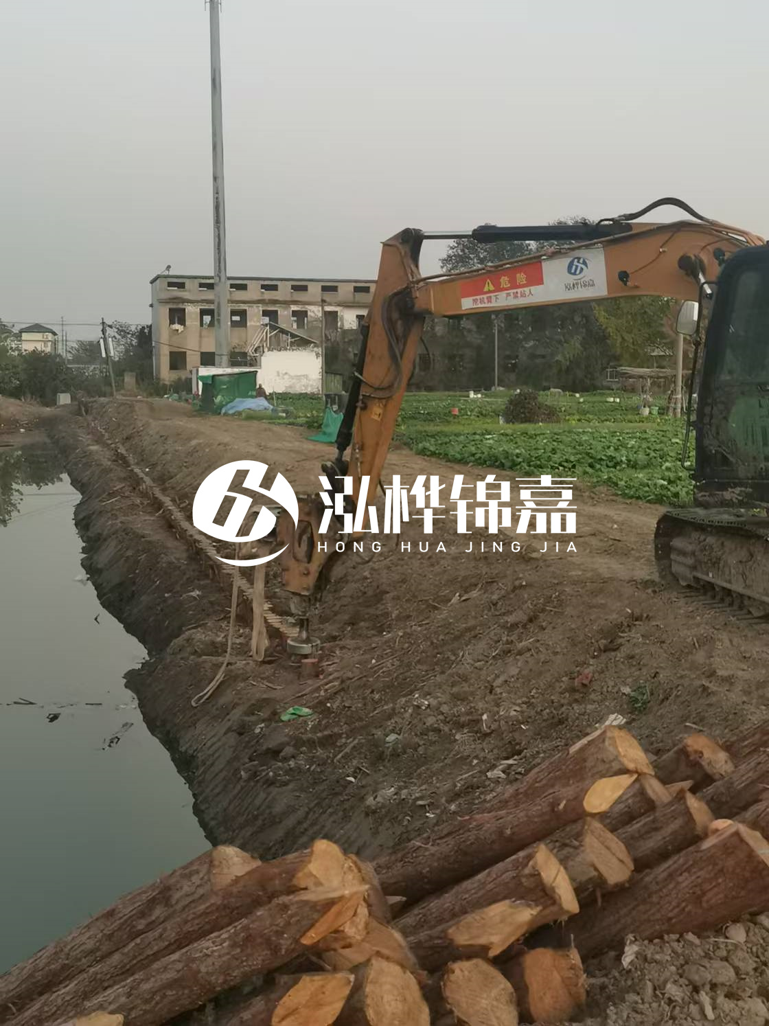 婁底松木樁源頭廠家-河道治理中為什么要打木樁？