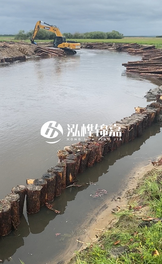4米松木樁能用于圍堰工程嗎？4 米松木樁打樁深度要多少？