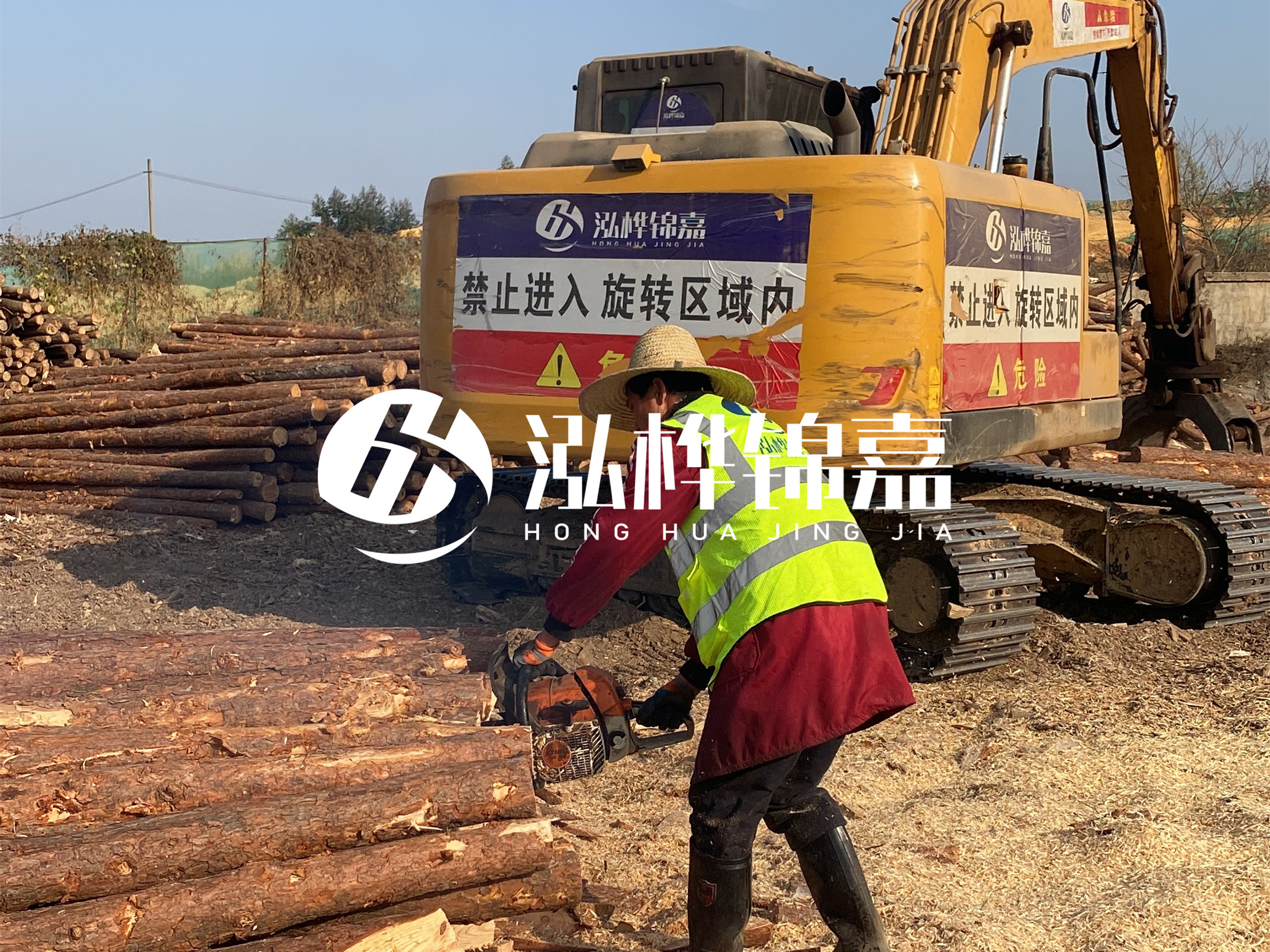 貴州河道木樁廠家泓樺錦嘉 - 松木樁梢徑怎么測量？